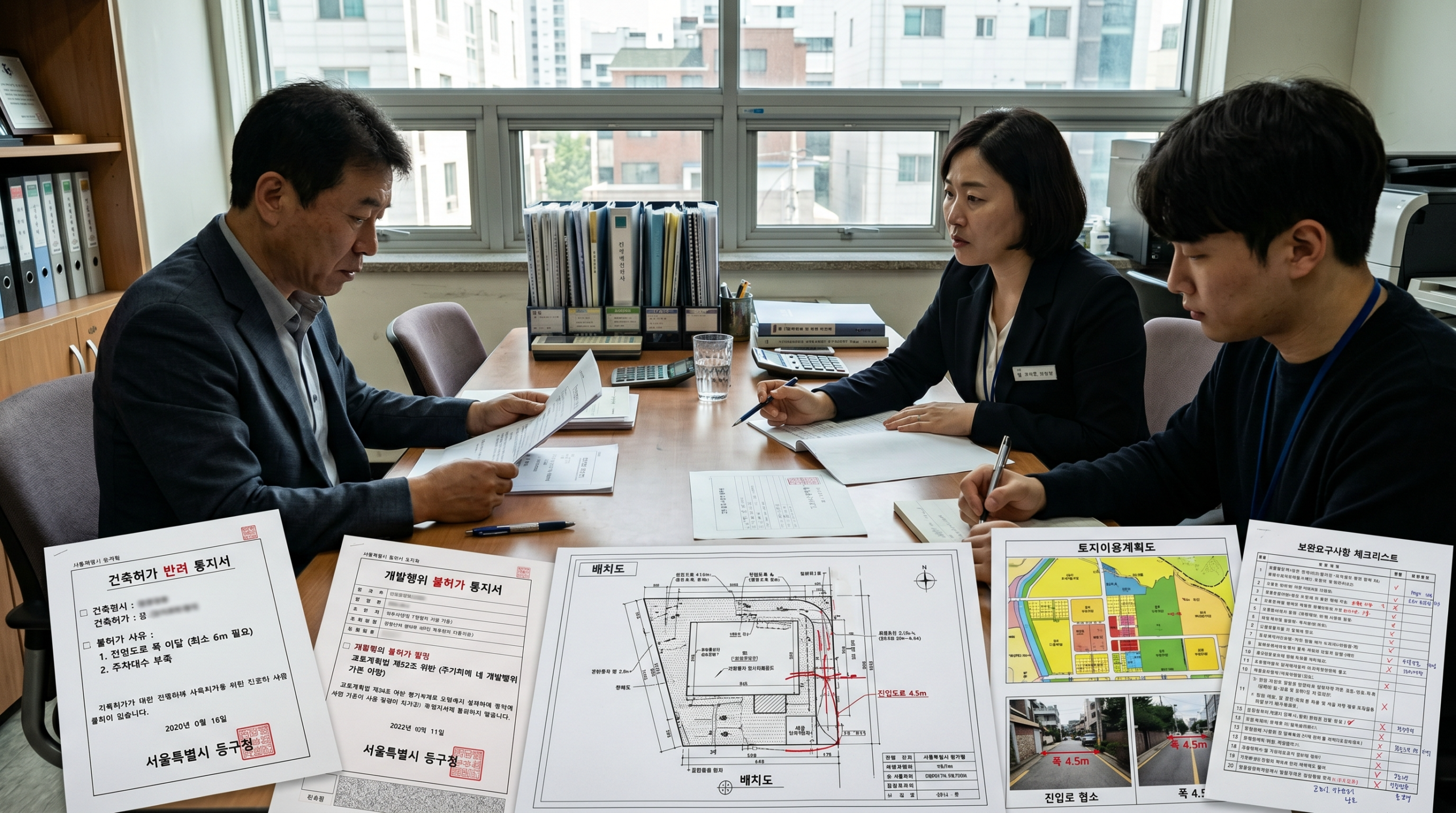 건축허가 반려 행정심판