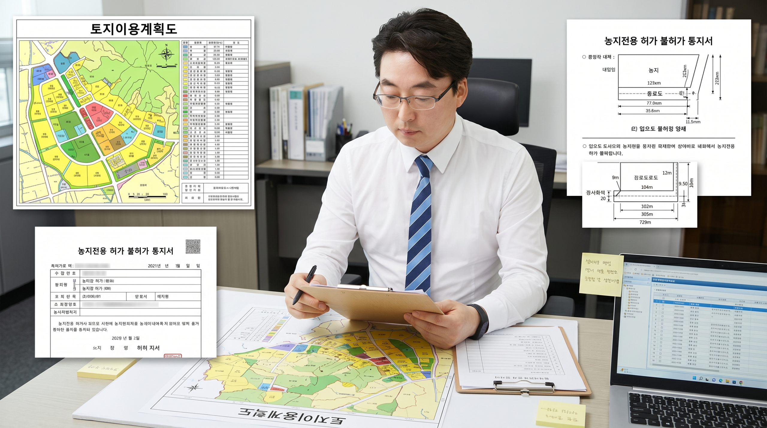 농지전용 불허 행정심판