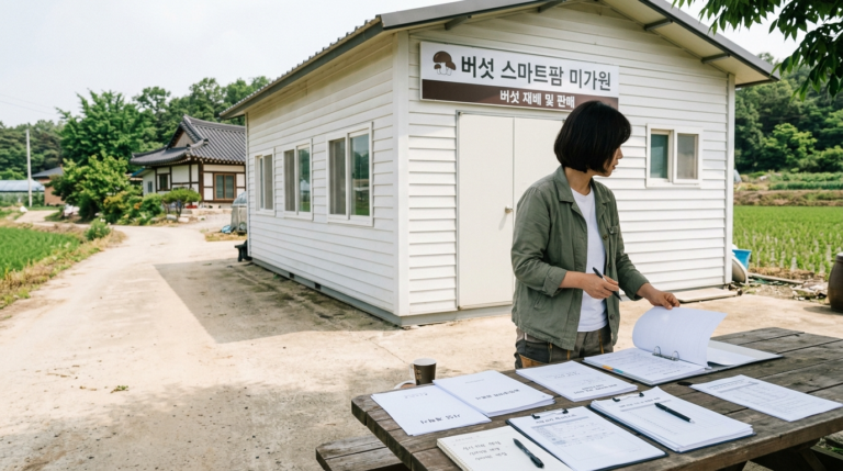 참송이버섯스마트팜