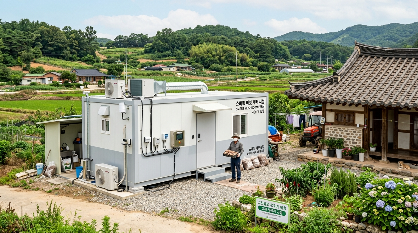 참송이버섯 스마트팜